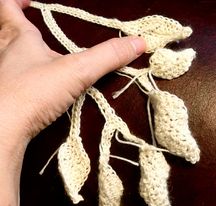 Basic Botanical Crochet Applique