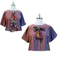Load image into Gallery viewer, Baby Doll Dress, Crop Top, Tunic, and Shirt Extender Upcycled Sewing Project

