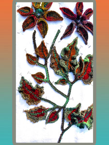 Western Wildflower Crochet Applique Pattern