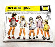 McCall's 4032Vintage Sewing Pattern (1974)